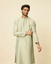 Light Mid Green Kurta Set